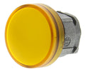 Pilot Light Head, Yellow, LED