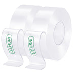 Double Sided Heavy Duty Nano Mounting Tape 1.18" x 120"（2 Rolls,Total 20FT)
