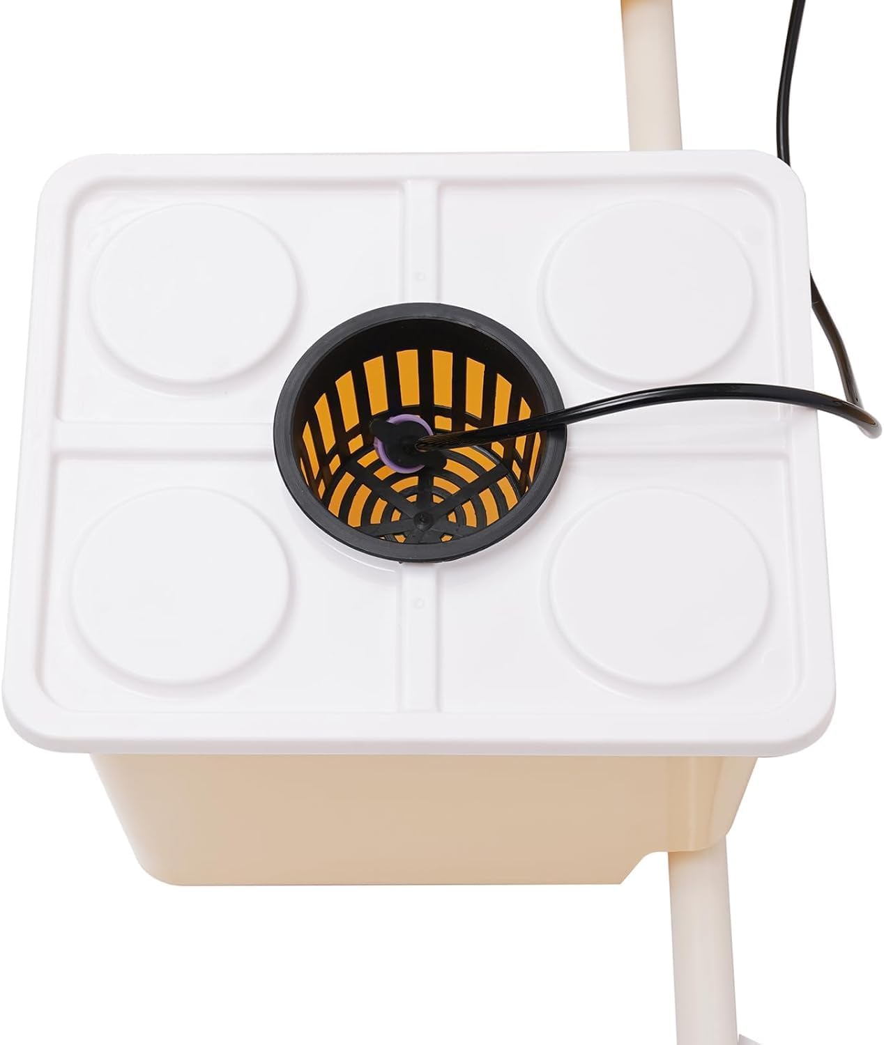 Hydroponics Growing System Kit 5 Box Deep Water Culture Hydroponic System Grow Kit w/Submerged Pump, 11L Large Dutch