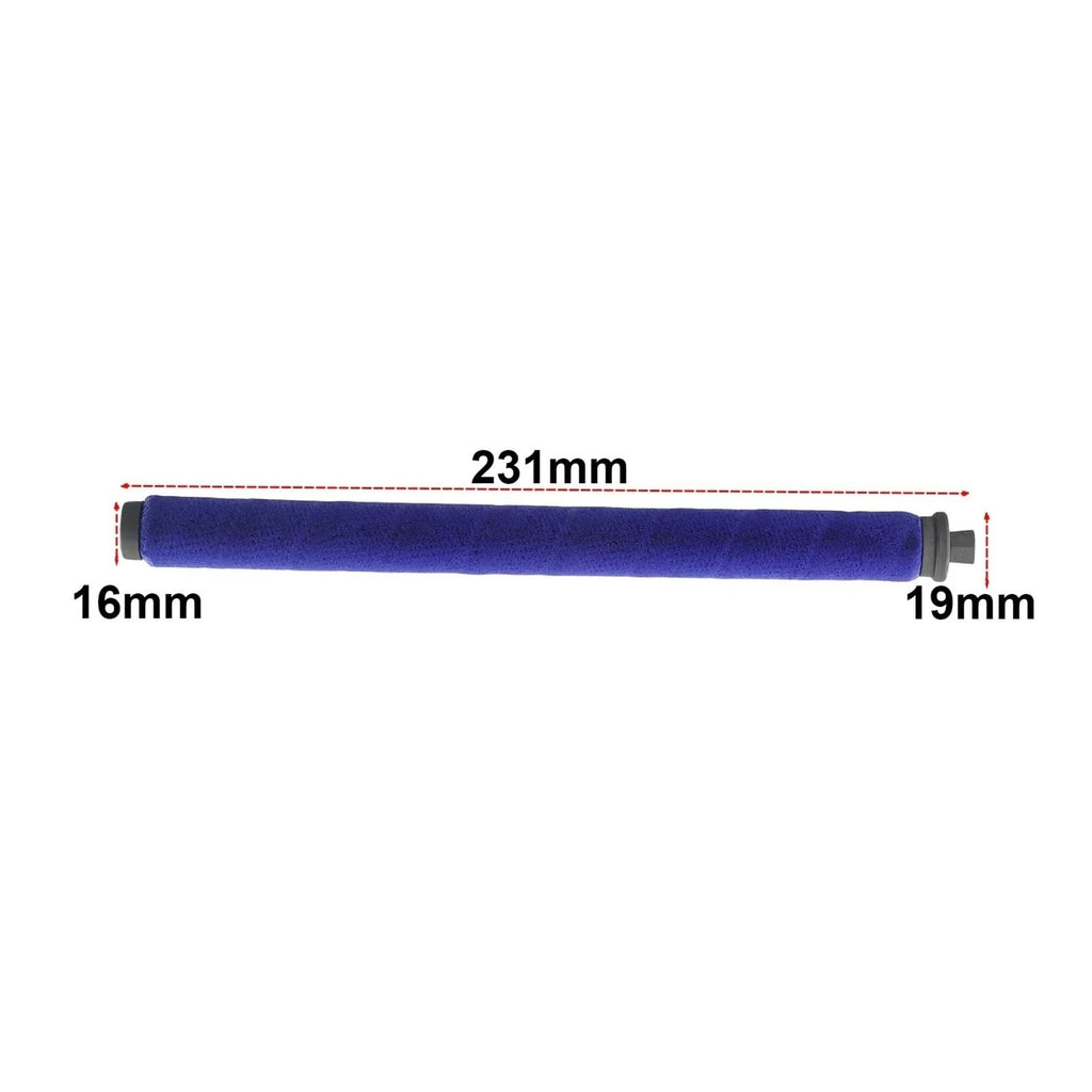 Compatible For Dyson，V6 V7 V8 V10 V11 Vacuum Cleaner Soft Roller Brush Bar, Rear Brush Bar Replacement Part(4pcs a)