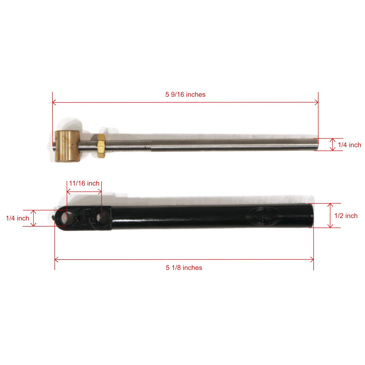 The ROP Shop Lower Shift Cable Kit for 4.3 L OMC 432APLRGD, 434APRRGD, 434APLRGD Boat Engines