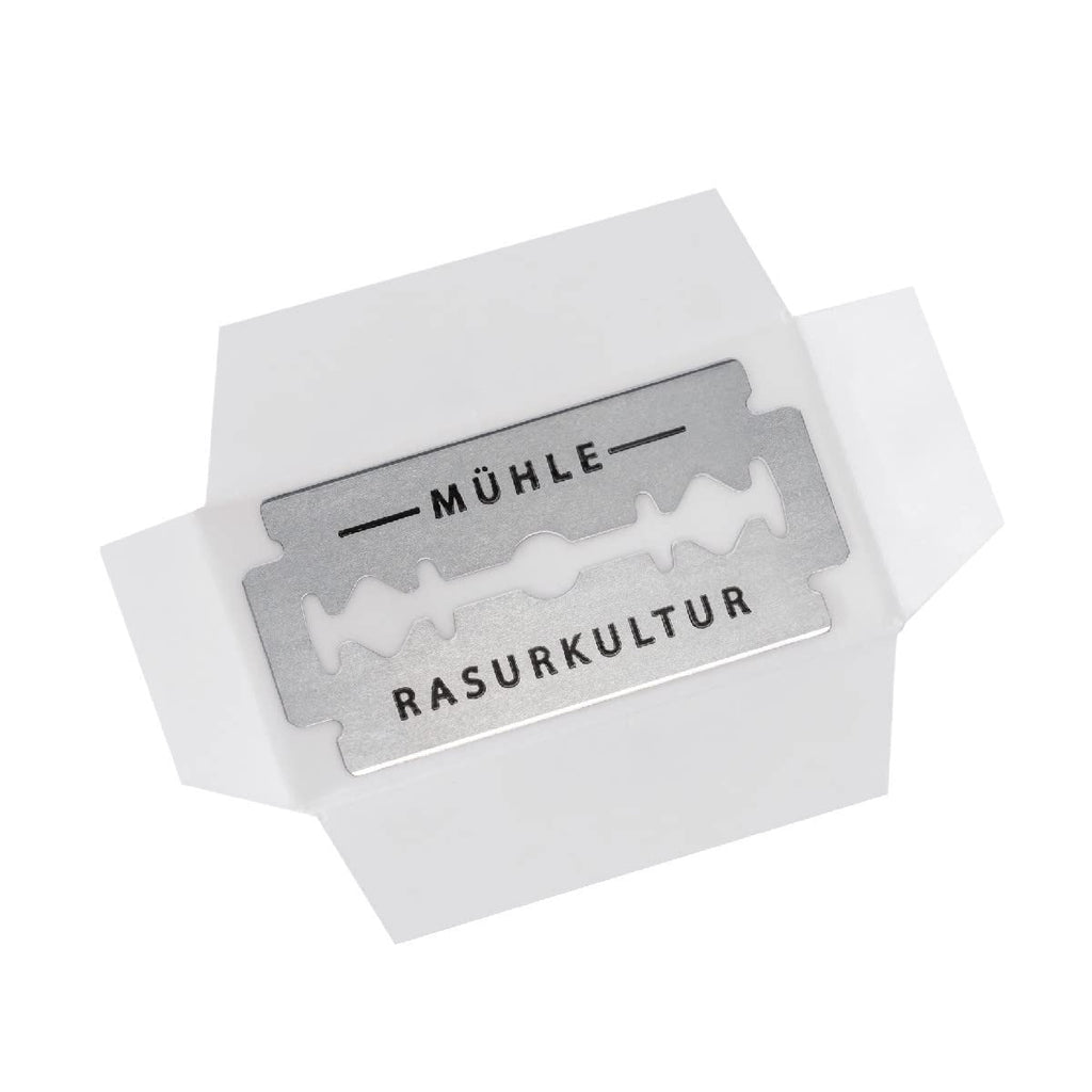 MUEHLE 10 Double Edge Blades with for Safety Razors, 1 Pound