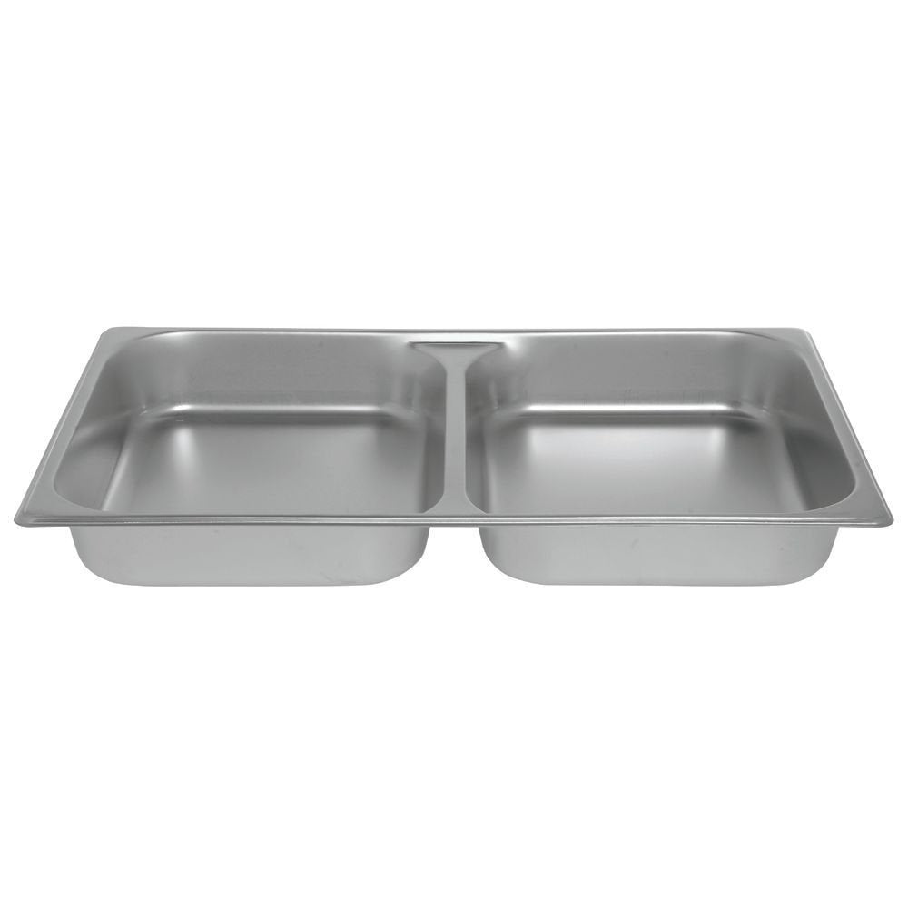 Steam Table Pan Hotel Pan Full Size Divided Stainless Steel - 2 1/2 D