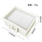 Luxuypon Replacement Dust Filter Compatible with Bosch GL-20 GL-30 Gl-40 BSGL 00576833 Vacuum Cleaner