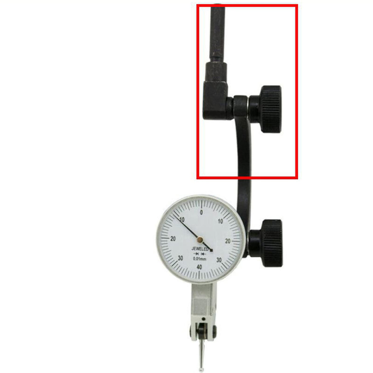 Test Indicator Holder Arm Dial Indicator Holder Half Round Combination Test Dial Indicator Holder 8Mm Dial Indicator Support Stand