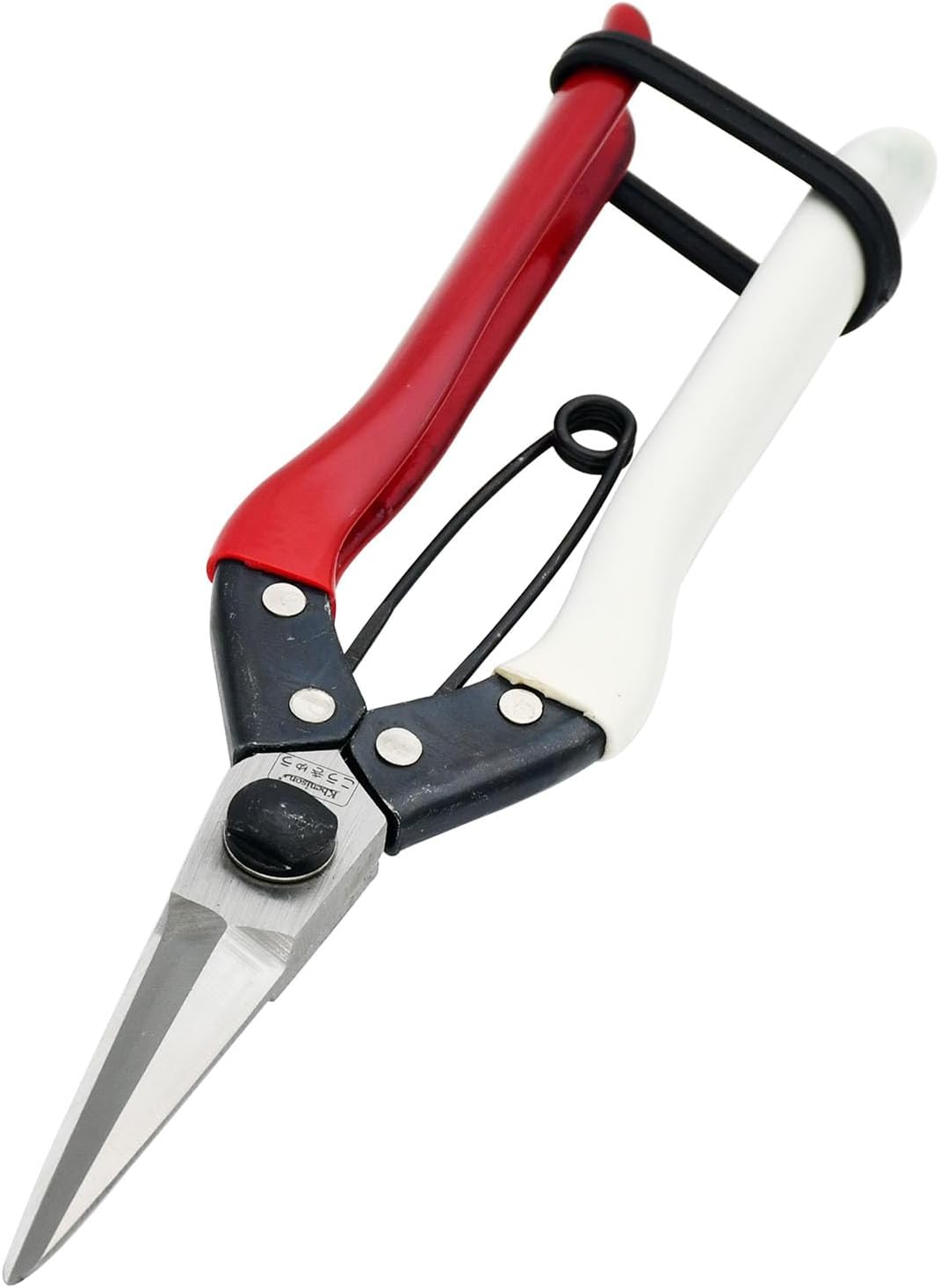 Double-Edge Garden Shears Micro-Tip Pruning Shears Extra Heavy Straight Garden Scissors Effortless Cuts Pruning