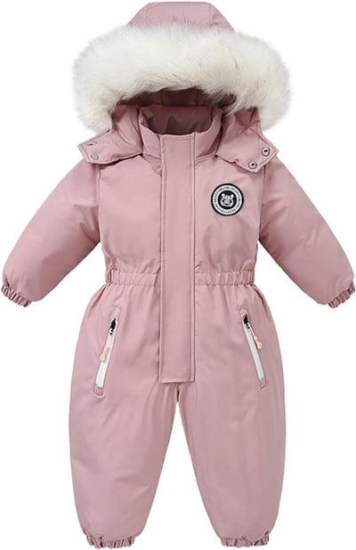 Baby Boy Snowsuit Toddler Winter Girl Jacket Coat Clothes Kid Ski Snow Suit | Baby Boy Fleece Snowsuit Jacket Toddler