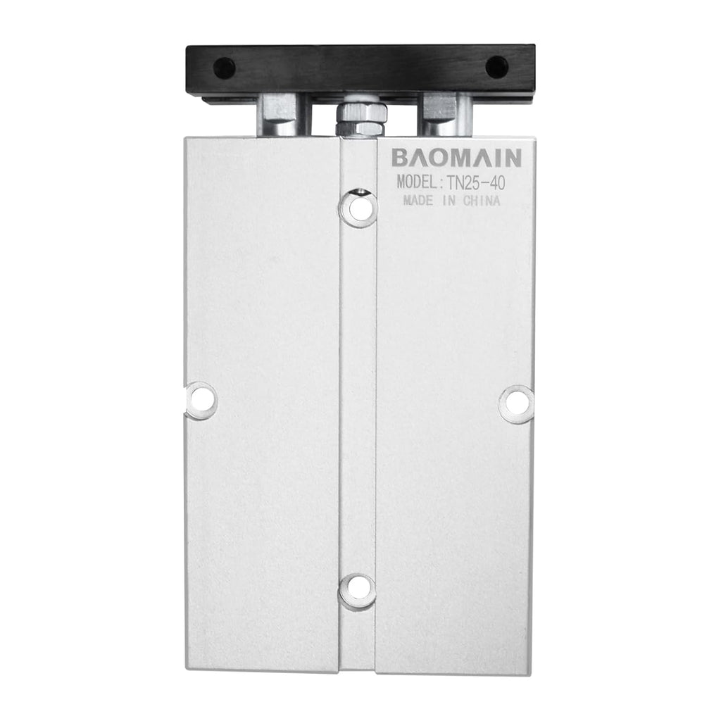 BAOMAIN Double Rod Pneumatic Air Cylinder TN25x40 25mm Bore 40mm Stroke