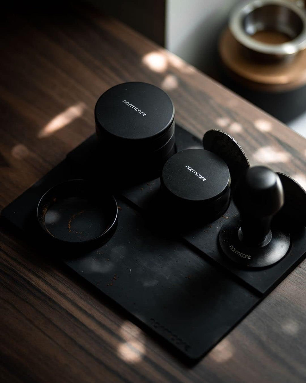 Espresso Tamping Station, Espresso Tamping Mat, Coffee Tamper Mat, Espresso Accessories Tool for Baristas, Food Grade