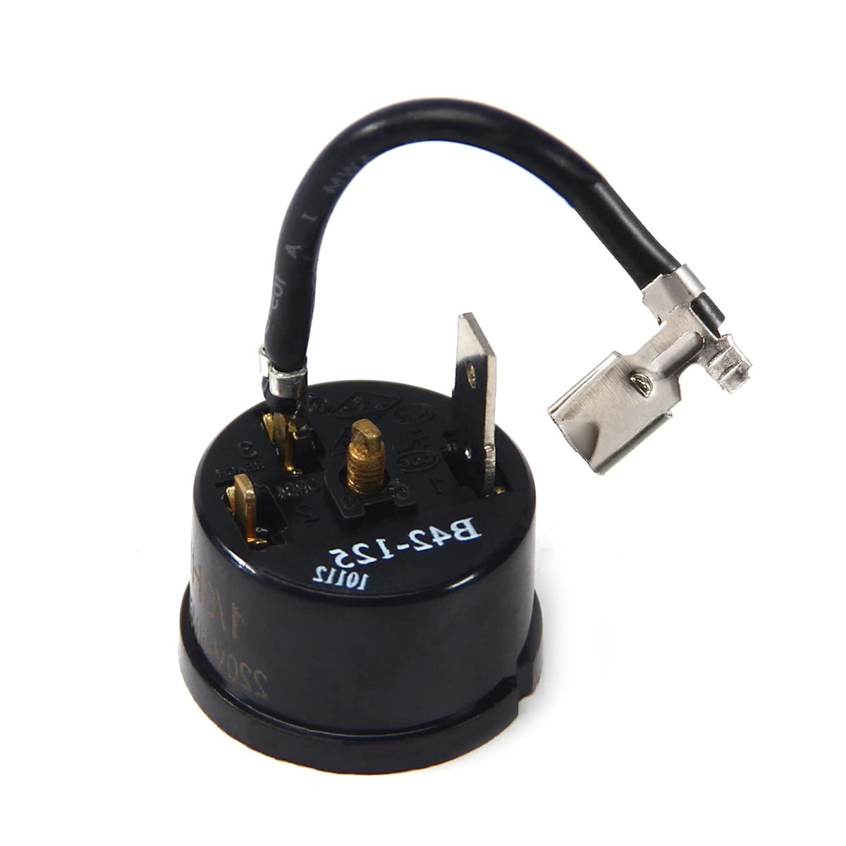 Bettomshin Refrigerator Thermal Overload Protector 1/6(HP) 125W Compressor Replacement Part3Pcs
