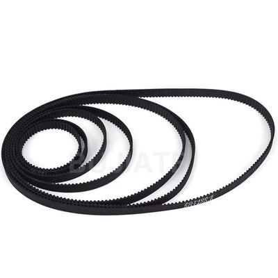 GT2-6mm Closed Timing Belt 6mm Width 2mm Pitch 606mm Perimeter for 3D Printer (GT2-606mm)