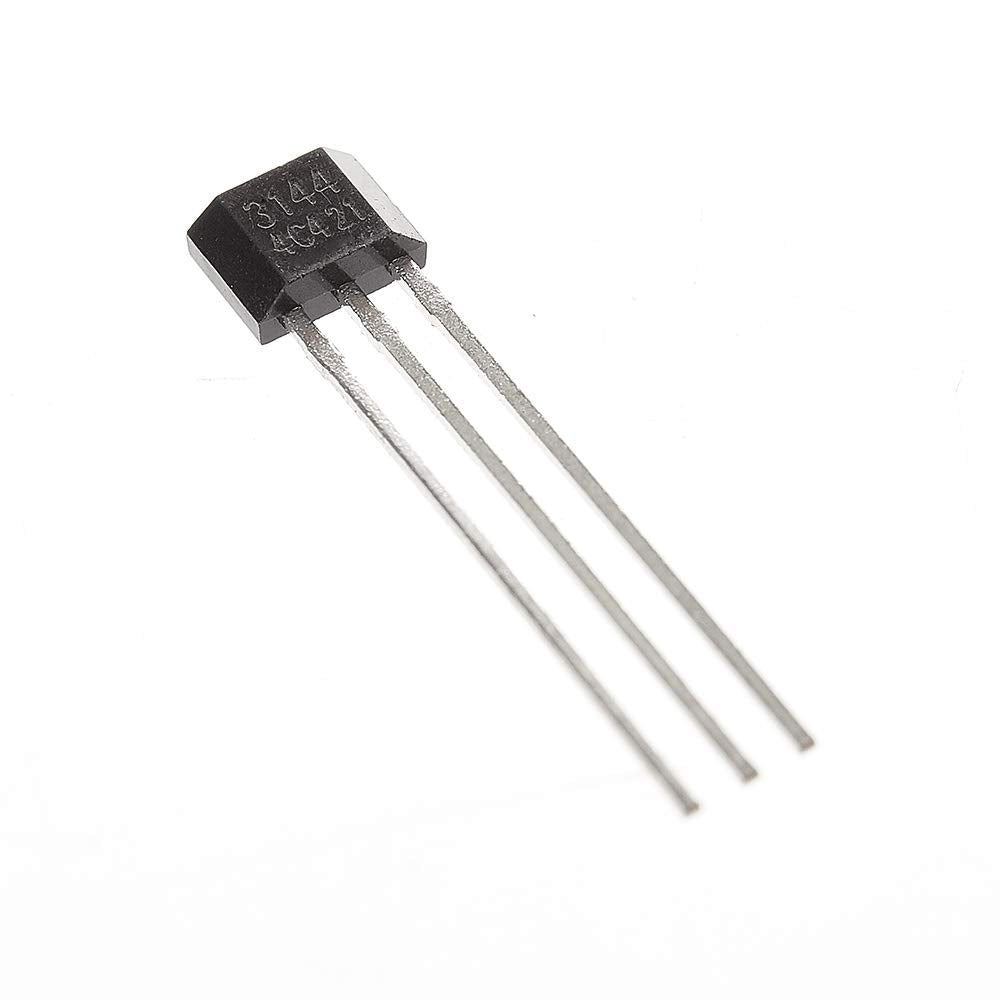 Bridgold 30pcs A3144 3144 Hall Effect Sensor, 3Pins.