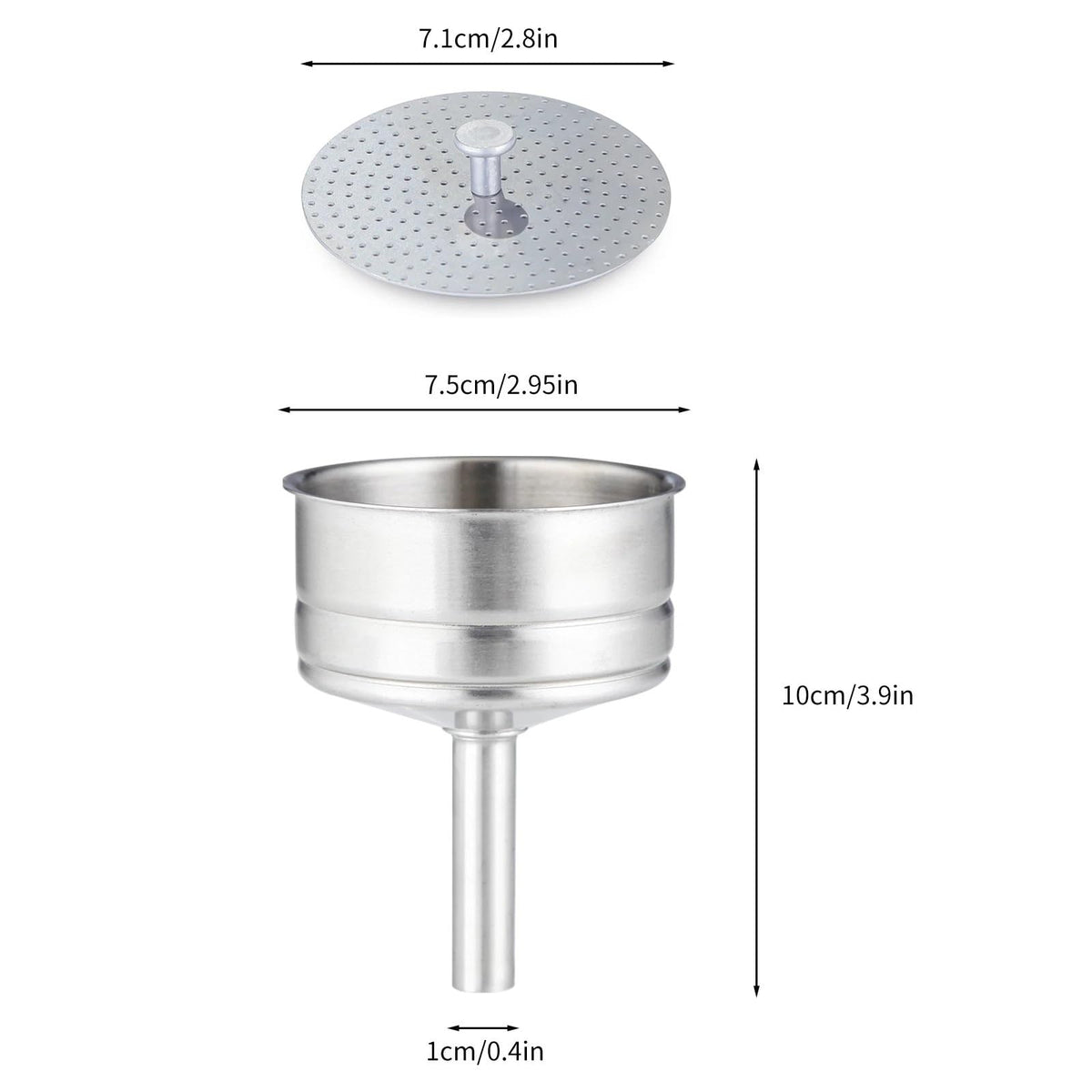 Compatible for Easyworkz Coffee Funnel Filter