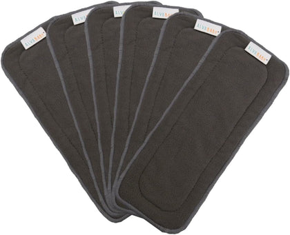 BABY Reusable 5 Layers 6 Pack Inserts for Baby Cloth Diaper and Cloth Diapers Covers 6ZTN