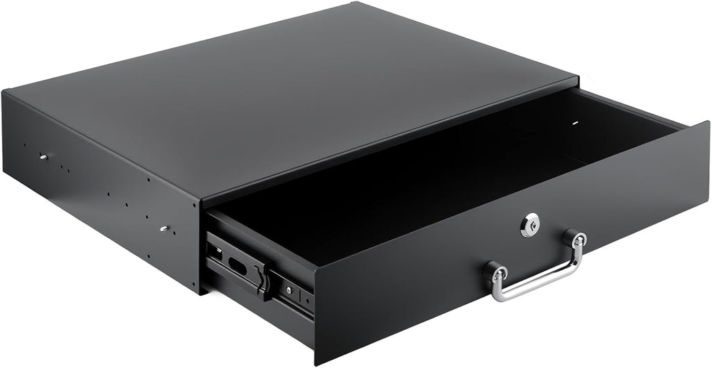 2U Rack Drawer, Designed for 19-inch Network Equipment, Servers or Cabinet Enclosures.