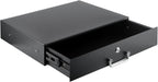 2U Rack Drawer, Designed for 19-inch Network Equipment, Servers or Cabinet Enclosures.