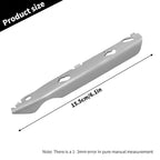 GMAPATS 2Pcs Front Bumper Bracket for BMW 3 Series E90 E91 2006-2012