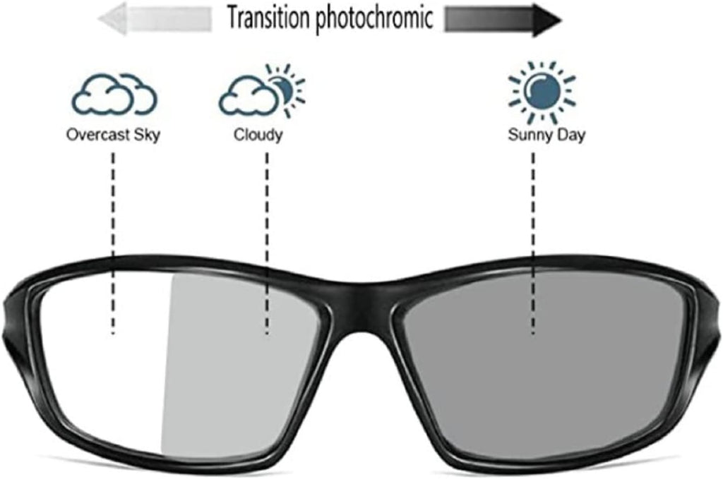 Full lens Readers Wrap Around Sport Magnifying Safety Reading Glasses photochromic Goggles with Readers for Men