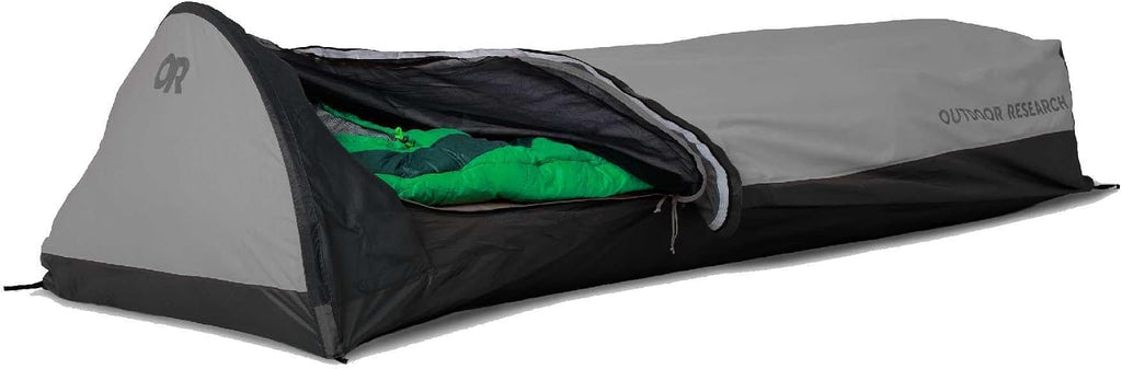Alpine XT Bivy | Waterproof Backpacking Single Person Trekking Pole Tent, Extra Headspace, No-See-Um Screen