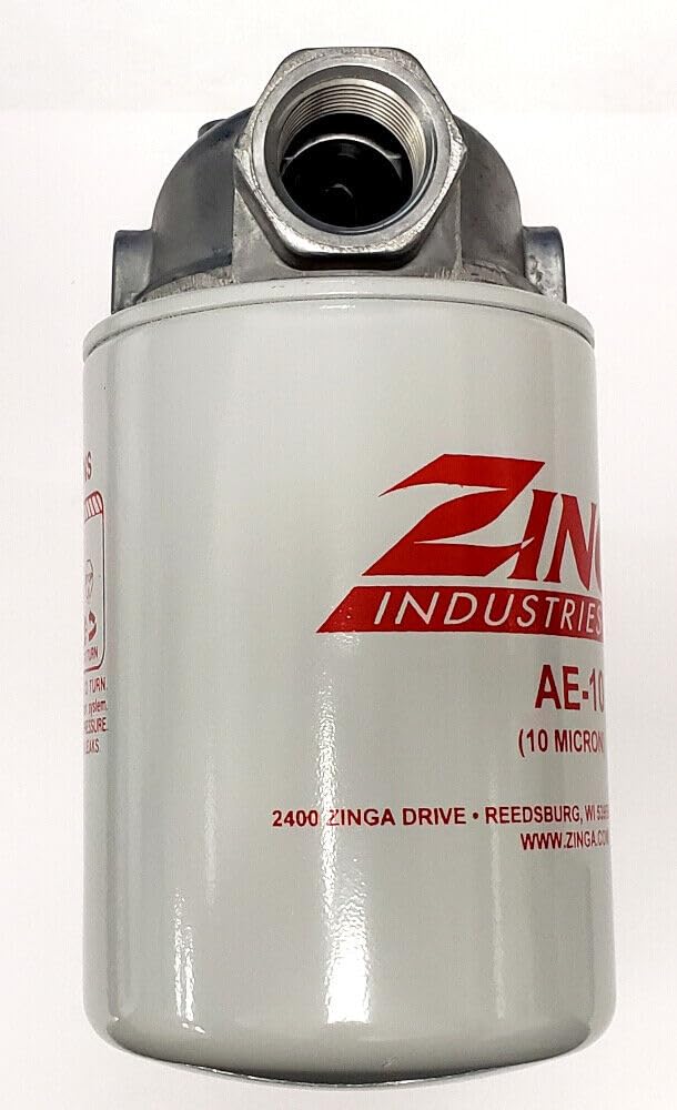 Zinga Filter Assembly - 3/4 NPT Housing with 10 Micron Filter