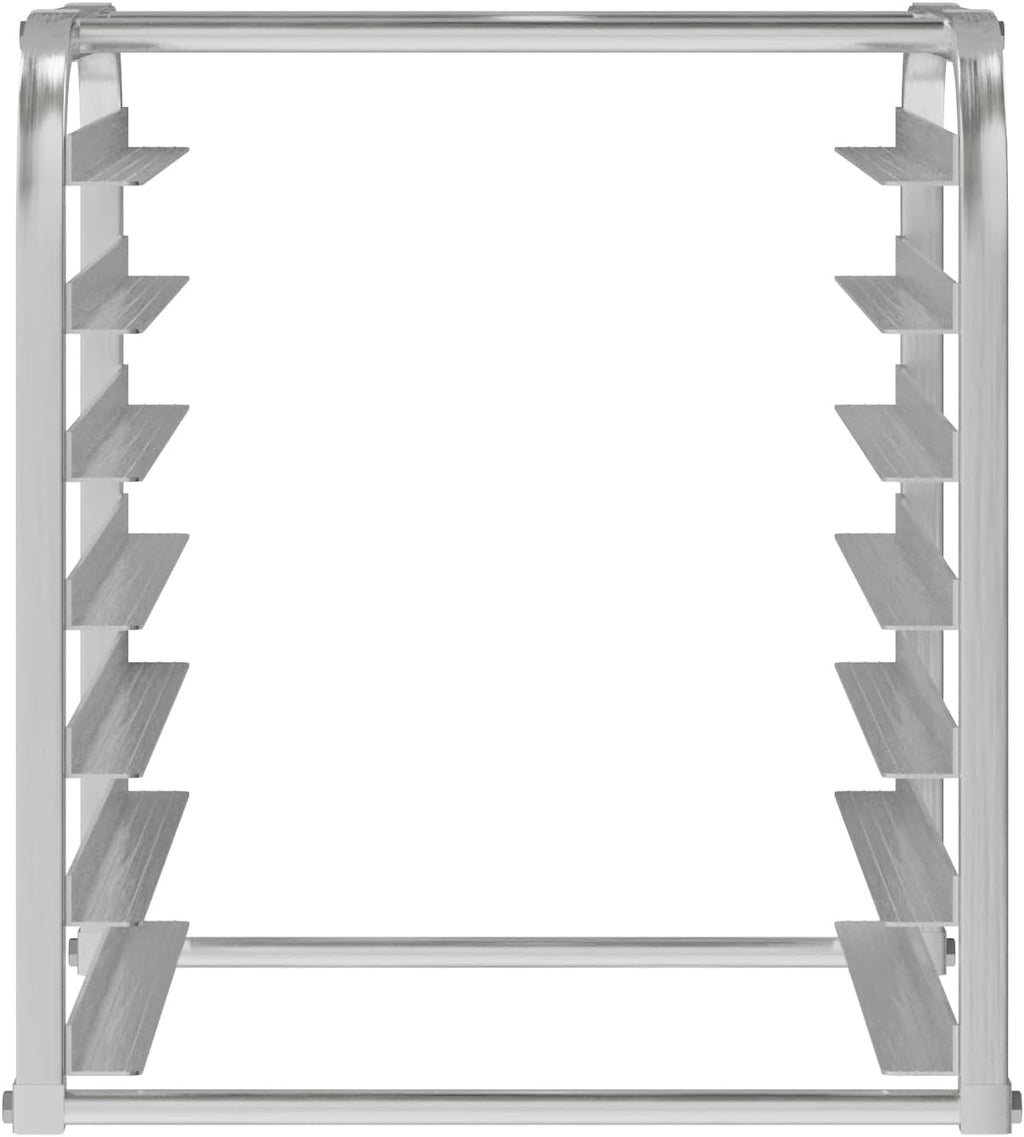 7-Pan Countertop Sheet Pan Rack, Full Size - 20.5 in. W x 24 in. D x 23 in. H, End Load, 3 in. Slide Spacing, NSF