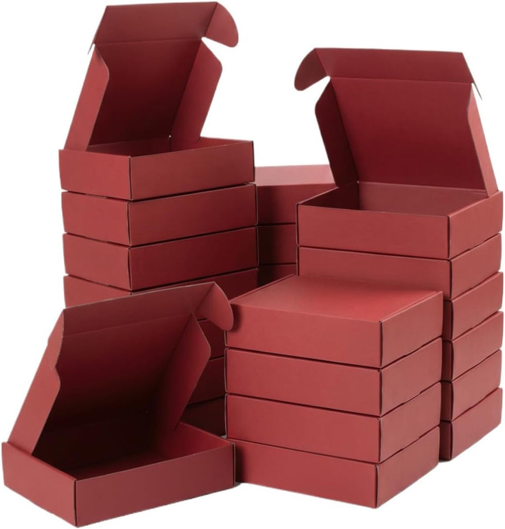 Small Shipping Boxes, 50 Pack Cardboard Box Corrugated Mailer Boxes Small Corrugated Boxes For Shipping Packaging