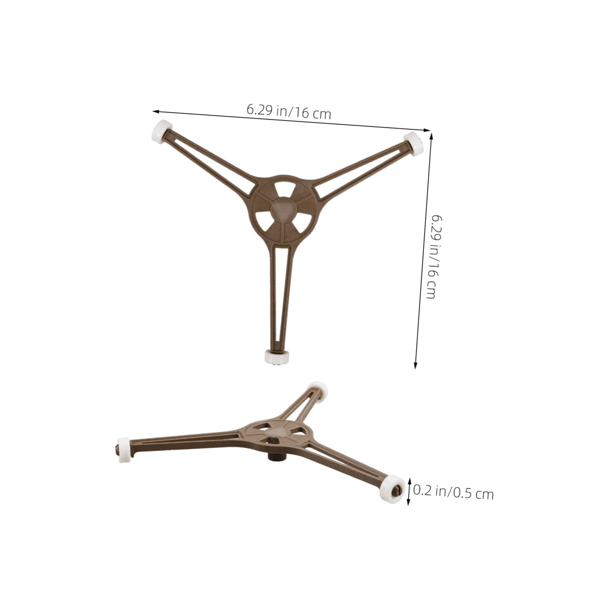 Triple Arm Microwave Turntable Support Ring Replacement for Ovens