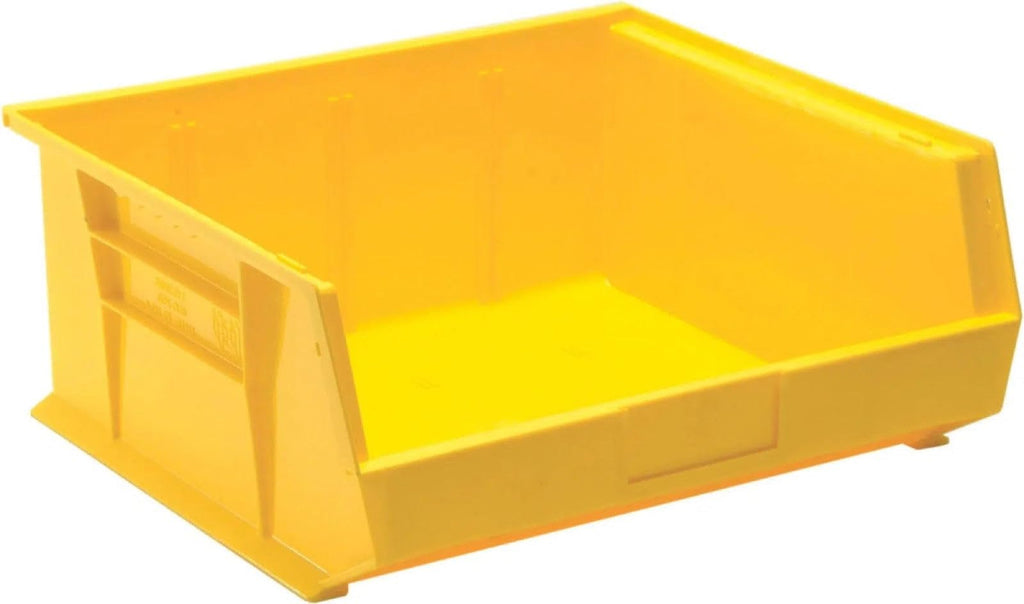 Quantum Storage QUS250 Heavy-Duty Stackable Plastic Storage Bins for Workshop, Warehouse & Garage, Ultra Stack &