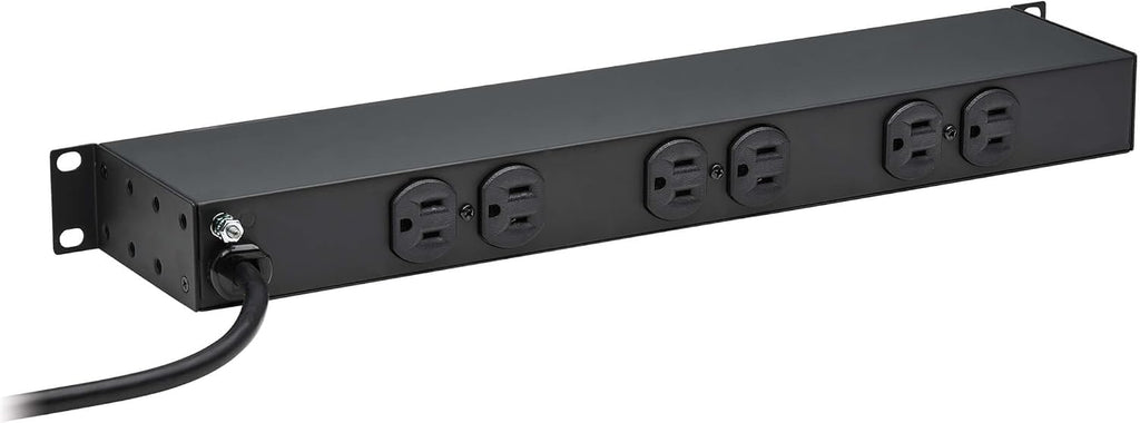 Eaton Tripp Lite RS-1215 Heavy Duty Metal 1U Rack Mount Power Strip