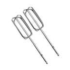 2Pcs Hand Mixer Beaters Attachments Set Stainless Steel Handheld Replacement Beaters Electric Part Accessory Cream Whipping Beater