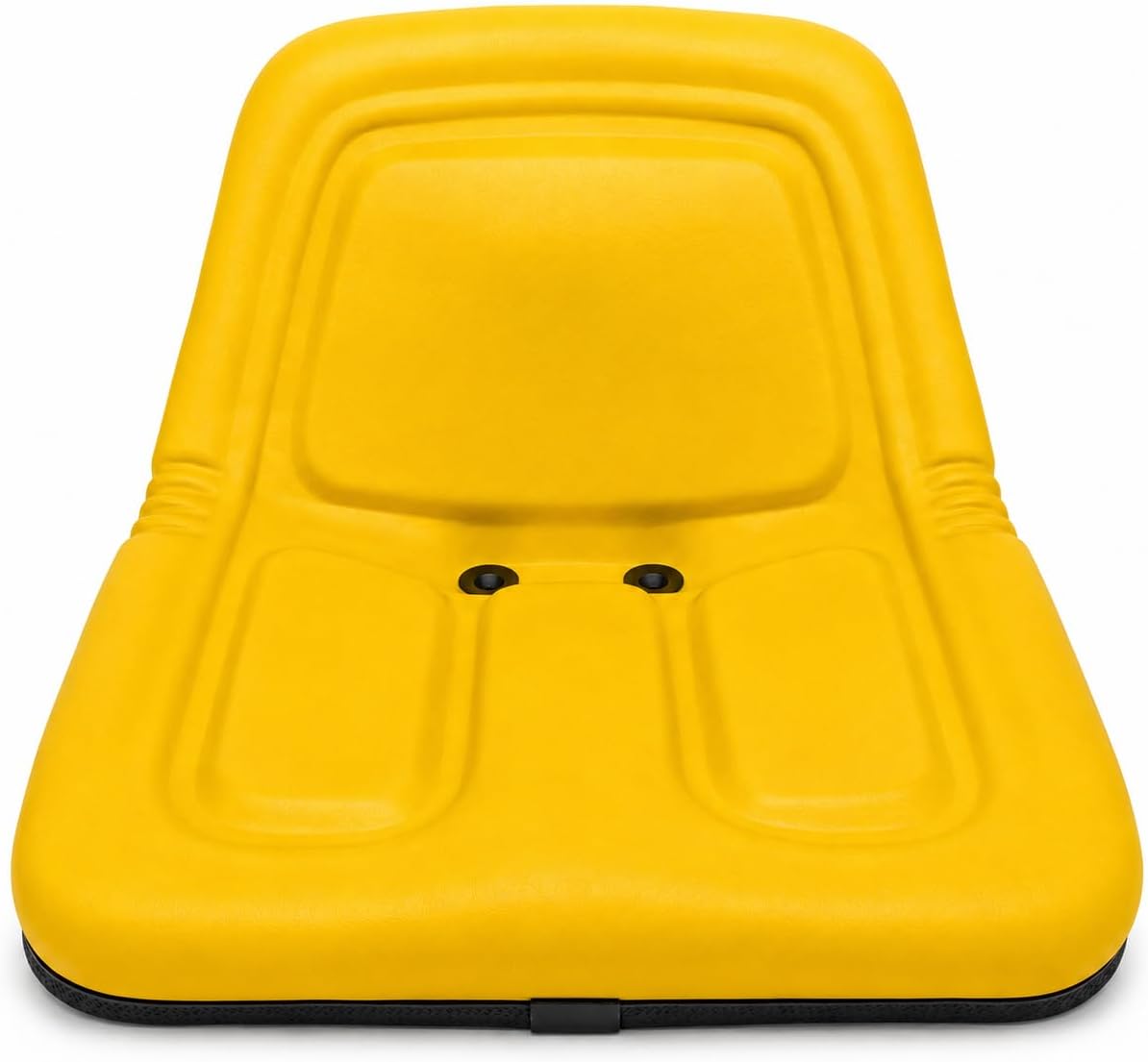 Yellow Steel-Pan Mid-Back Lawn Mower & Garden Tractor Seat