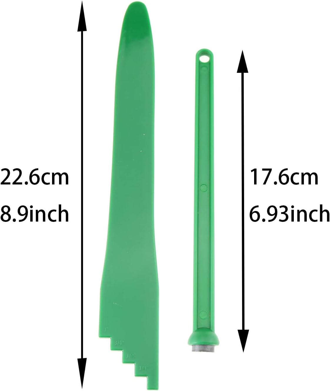 2set Canning Kit - 2PCS Canning Bubble Popper Bubble Remover and 2PCS Magnetic Jar Lid Lifters, Green, Heat Resistant