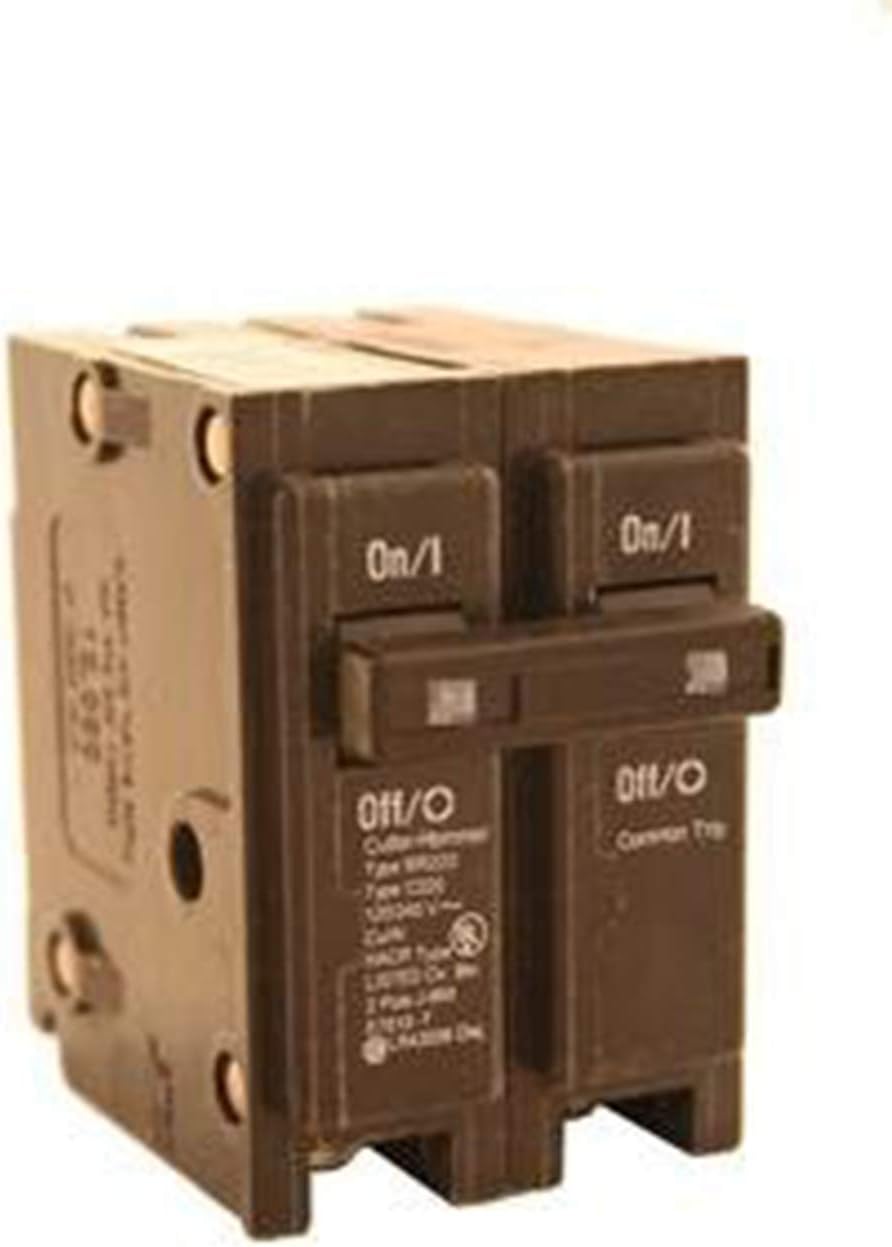 Eaton BR280 Plug-On Mount Type BR Circuit Breaker 2-Pole 80 Amp 120/240 Volt AC