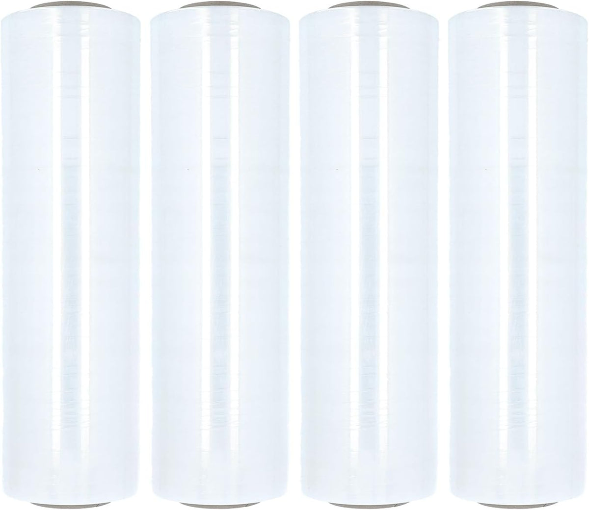 PSBM Cast Hand Stretch Wrap Plastic Shrink Film 12" x 1500' 80 GA 4 Rolls