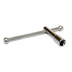 Alesis Assembly Rack Tool 2 Pack - Sliding Bar Drum Head Tuning Key and 5 Pack Drum Cable Wrap Bundle