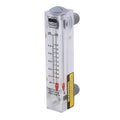 Panel Mount Water Rotameter, Flow Range: 0.05~0.5GPM Liquid Flowmeter