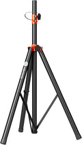 Speaker Stands Heavy Duty - Adjustable Height 50.5'' to 83.5'', Speaker Tripod Stand with Non-Slip Rubber Feet,144lbs