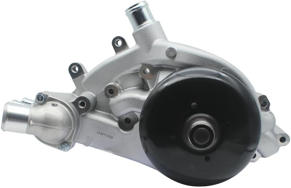 Water Pump Kit with Metal Gasket and Thermostat for 07-20 Chevy Silverado 1500 Tahoe Avalanche Suburban, 07-17 GMC Sierra 1500 Yukon XL Savana, 07-14 Cadillac Escalade, Hummer, 4.8L 5.3L 6.0L, AW6009