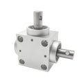 1:1 Waterproof Right Angle Gearbox 1.5 Module 20 Teeth 90° Angle Drive Steering Gear Device