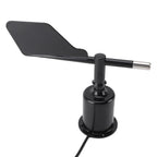 Kuuleyn 360 Degree Wind Direction Sensor DC 5V Precise Anemometer Sensor Wind Indicator Protector for Garden Greenhouse