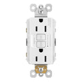 Legrand radiant 15 Amp Tamper Resistant GFCI Duplex Outlet White 1 Pack