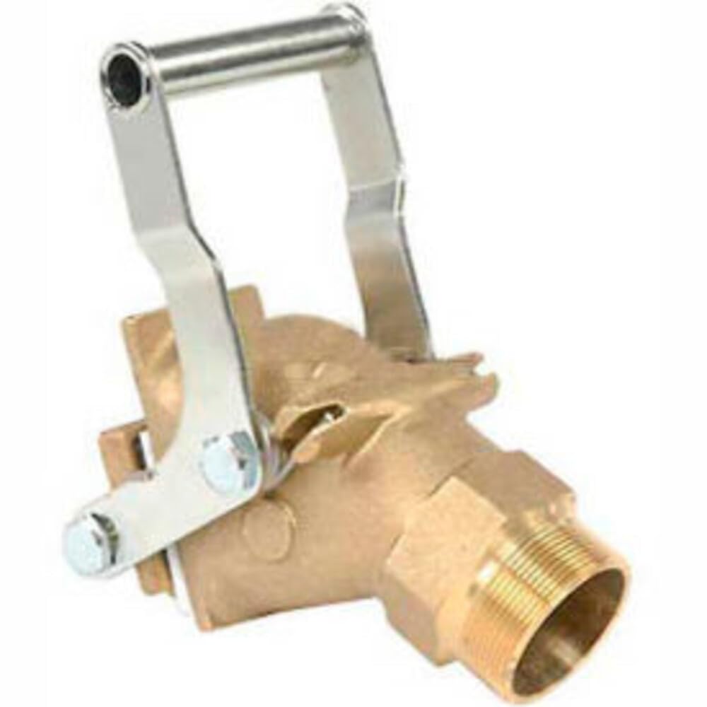 Wesco 272034 Heavy Duty Brass Gate Valve, 2" NPT Connection