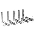 Skywalker 74-Piece Zinc-Plated Clevis Pin Set