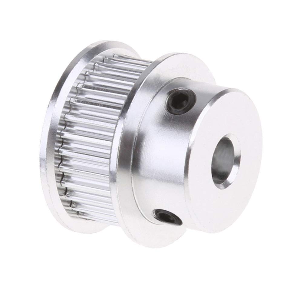 2PCS GT2 Timing Pulley 30 Teeth Bore 5mm Synchronous Wheel