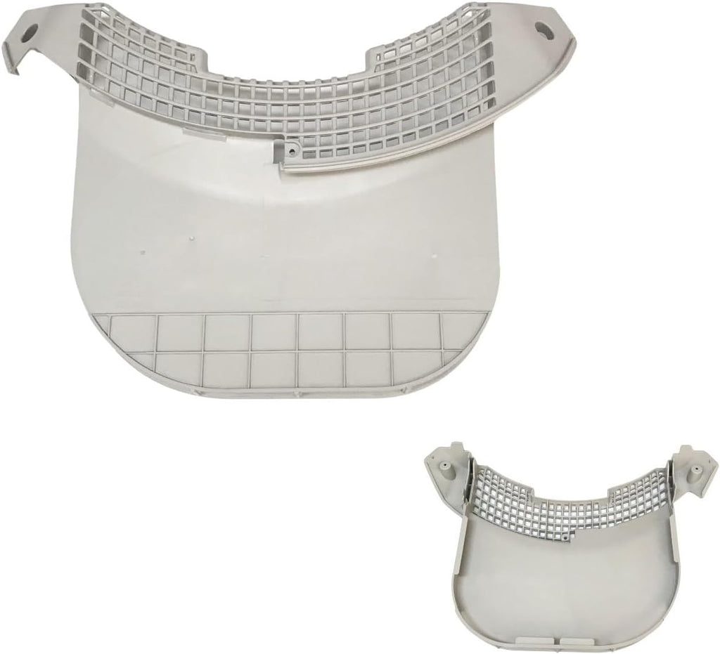 Dryer Lint Filter & Cover Set - No Ears Compatible with LG Model Numbers DLEX4200B, DLE3600V, DLE3400W, DLEX3900W