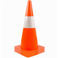 12 inch Traffic Safety Cones with Reflective Collars,[4 Pack]Orange Soccer Training Cones| Parking Cones|