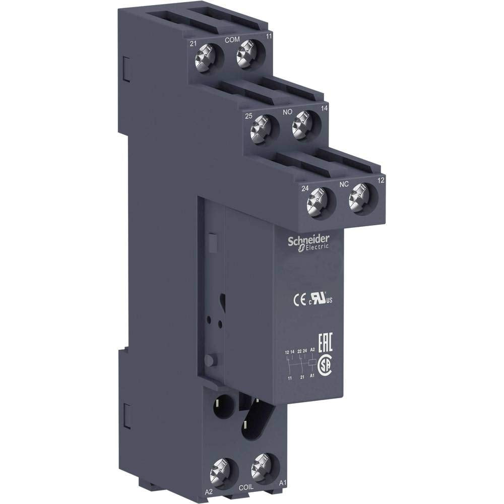 Schneider Electric RSB2A080P7S Plug-in Interface Relay, Zelio RSB, Complete with Outlet, 2 Ac, 230 V Ca