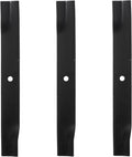 797696 601124 High Lift Mower Blades Set for Hustler 54" Mower, Replaces 797704 797712 601012 601013 602416