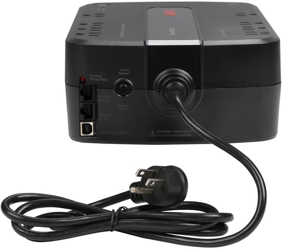 UPS 650VA/390W Battery Backup & Surge Protector for PC, NAS | BE650G1 | UPS battery backup for Office Electronics.