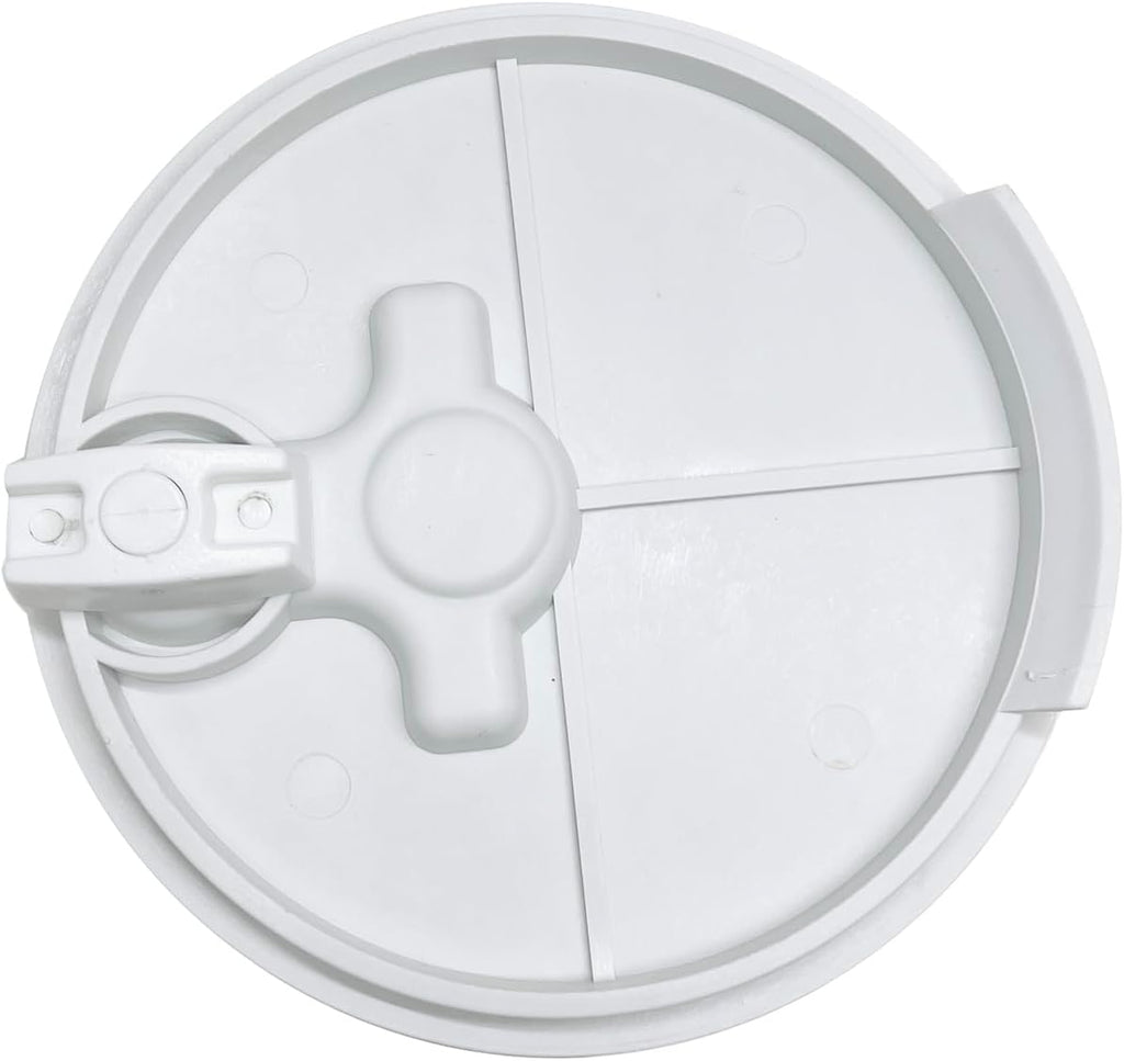 6" Boat Hatch T-Handle Cover Non-Slip Inspection Deck Plate